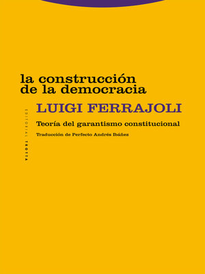 cover image of La construcción de la democracia
